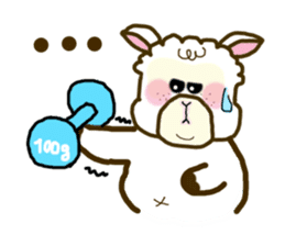 Dullpaca's Diet sticker #3254130