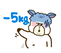 Dullpaca's Diet sticker #3254132