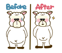 Dullpaca's Diet sticker #3254137