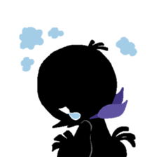 corone in crow sticker #3254419