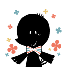 corone in crow sticker #3254441