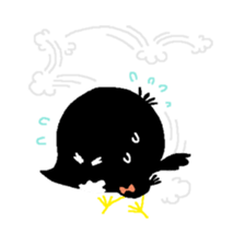 corone in crow sticker #3254448