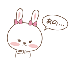 Good friend bunny sticker #3254890