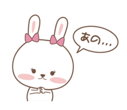 Good friend bunny sticker #3254890