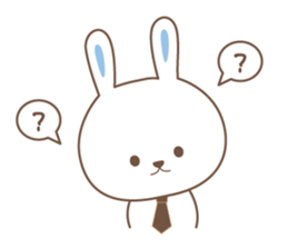 Good friend bunny sticker #3254891