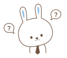 Good friend bunny sticker #3254891
