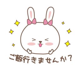 Good friend bunny sticker #3254892