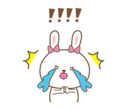 Good friend bunny sticker #3254916