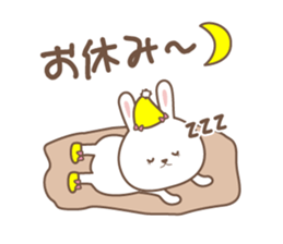 Good friend bunny sticker #3254929