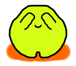 Green Boy Stamp sticker #3254976