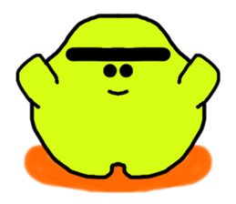 Green Boy Stamp sticker #3254987