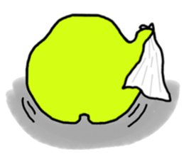 Green Boy Stamp sticker #3254990