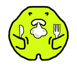 Green Boy Stamp sticker #3254992