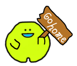 Green Boy Stamp sticker #3255000