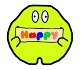 Green Boy Stamp sticker #3255002