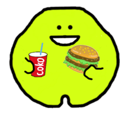 Green Boy Stamp sticker #3255006