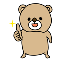 brown bear. sticker #3255973