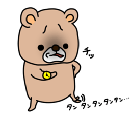 brown bear. sticker #3255977