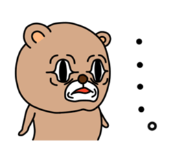 brown bear. sticker #3255982