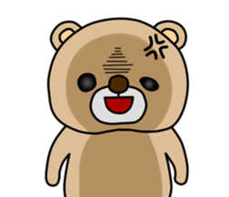 brown bear. sticker #3255997