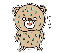 brown bear. sticker #3256001