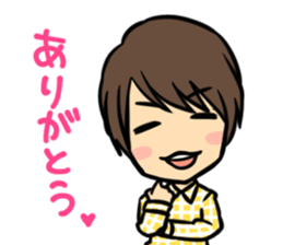 Hiroshi Kamiya's cat, and me sticker #3256170