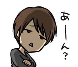 Hiroshi Kamiya's cat, and me sticker #3256178