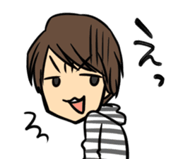 Hiroshi Kamiya's cat, and me sticker #3256187