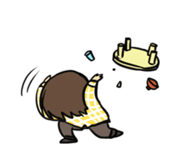 Hiroshi Kamiya's cat, and me sticker #3256193