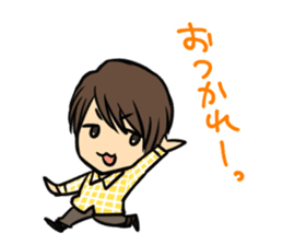 Hiroshi Kamiya's cat, and me sticker #3256194