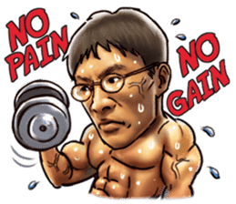 Macho!Macho!man sticker #3257221