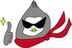 Pen of a penguin sticker #3257425