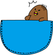 Pen of a penguin sticker #3257444