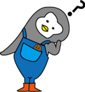 Pen of a penguin sticker #3257453