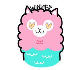 AlpaSheep: Happy life sticker #3257784