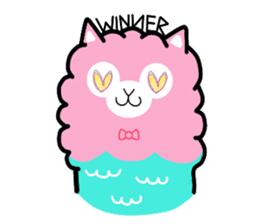 AlpaSheep: Happy life sticker #3257784