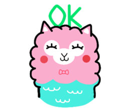 AlpaSheep: Happy life sticker #3257790