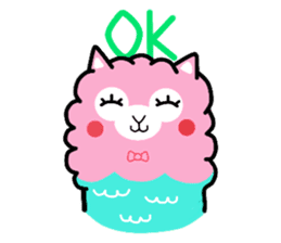 AlpaSheep: Happy life sticker #3257790