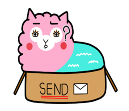 AlpaSheep: Happy life sticker #3257791