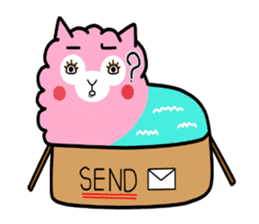 AlpaSheep: Happy life sticker #3257791