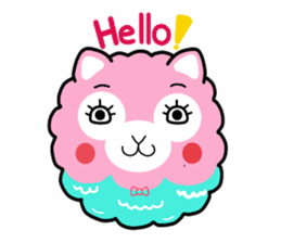 AlpaSheep: Happy life sticker #3257792