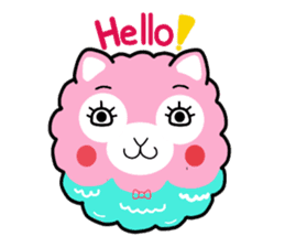 AlpaSheep: Happy life sticker #3257792