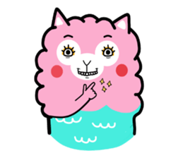 AlpaSheep: Happy life sticker #3257793