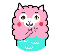 AlpaSheep: Happy life sticker #3257793