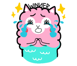 AlpaSheep: Happy life sticker #3257798