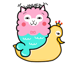 AlpaSheep: Happy life sticker #3257801