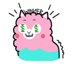 AlpaSheep: Happy life sticker #3257810