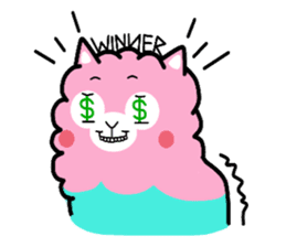 AlpaSheep: Happy life sticker #3257810