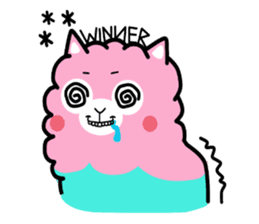 AlpaSheep: Happy life sticker #3257811