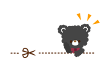 Basic! Girl face sticker sticker #3257842